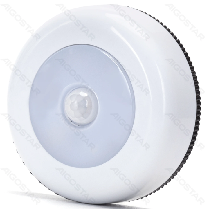 Jutiklinė naktinė lempa 6500K 3*AAA