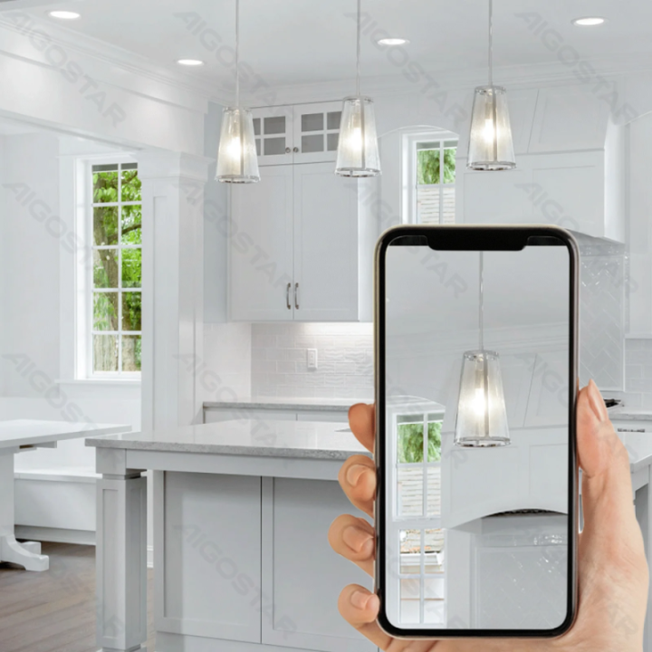 LED Siūlinė lemputė (skaidri) G45 E14 6W