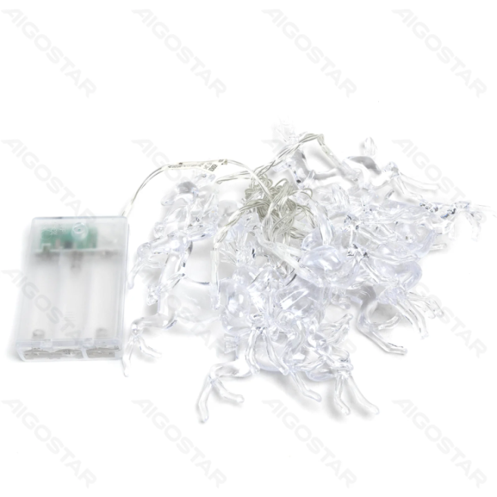 3AA battery string lights - pendant deer, warm white, 3m ,IP20 Indoor