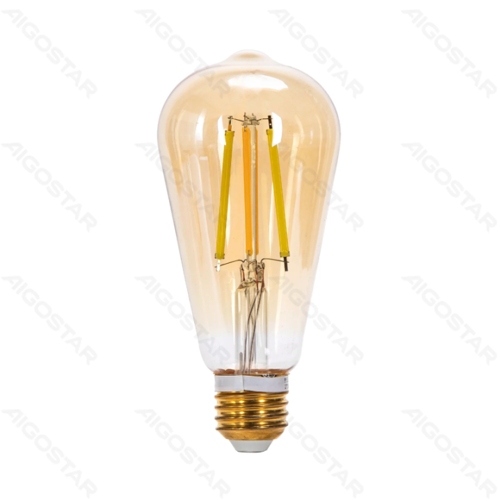 Bluetooth Mesh Smart Filament Bulb ST64 6W CCT 2pcs ,with remote control