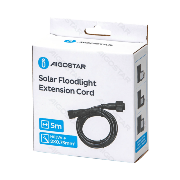 Solar Floodlight Extension Cable Compatible Suitable for SP05, SP06, SP07