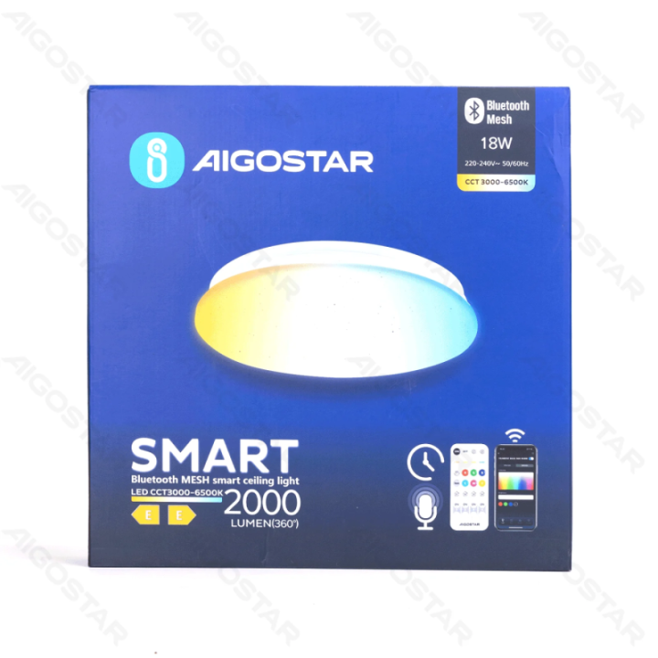 Bluetooth MESH smart ceiling light 18W CCT