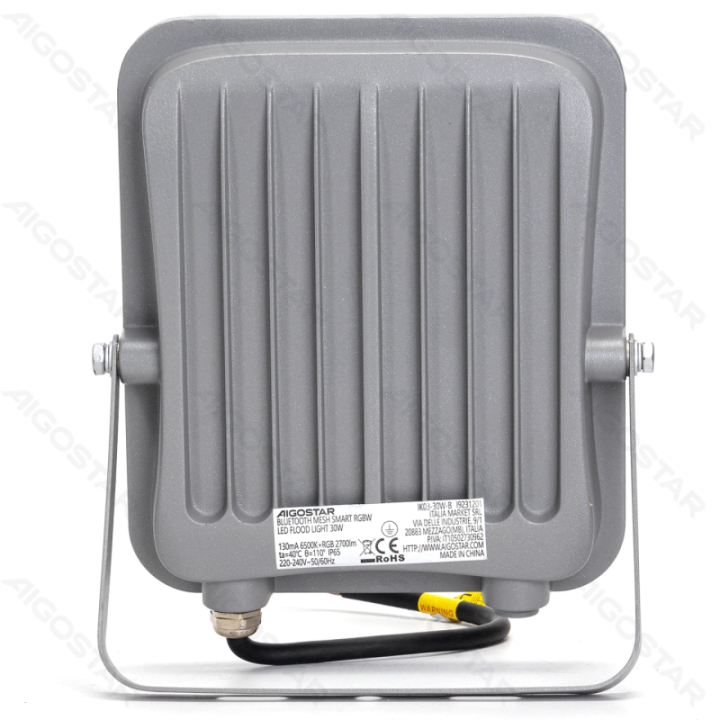 Bluetooth MESH smart floodlight RGBW 30W
