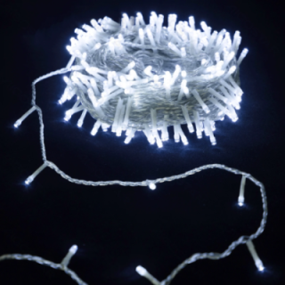 3AA battery flat string lights, cold white, 10m ,IP20 Indoor