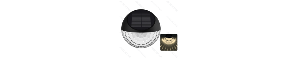 Solar wall lights